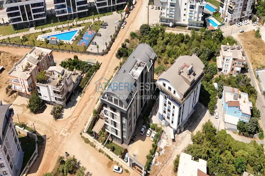 Nowy kompleks mieszkaniowy z przemyślaną infrastrukturą — Alanya, dzielnica Górna Oba 7 