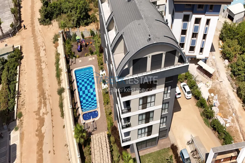 Nowy kompleks mieszkaniowy z przemyślaną infrastrukturą — Alanya, dzielnica Górna Oba 8 