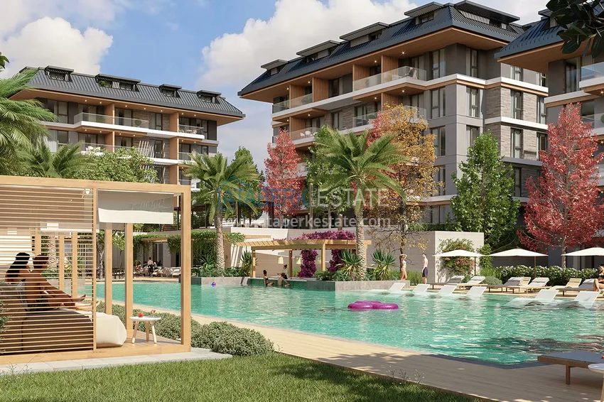 Ekskluzywny projekt kompleksu mieszkalnego premium w rejonie Oba  5 