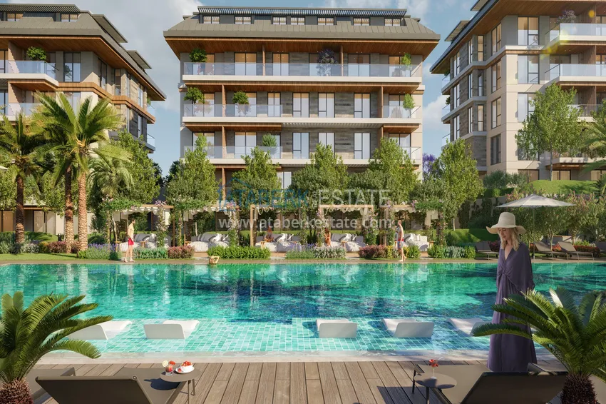 Ekskluzywny projekt kompleksu mieszkalnego premium w rejonie Oba  6 