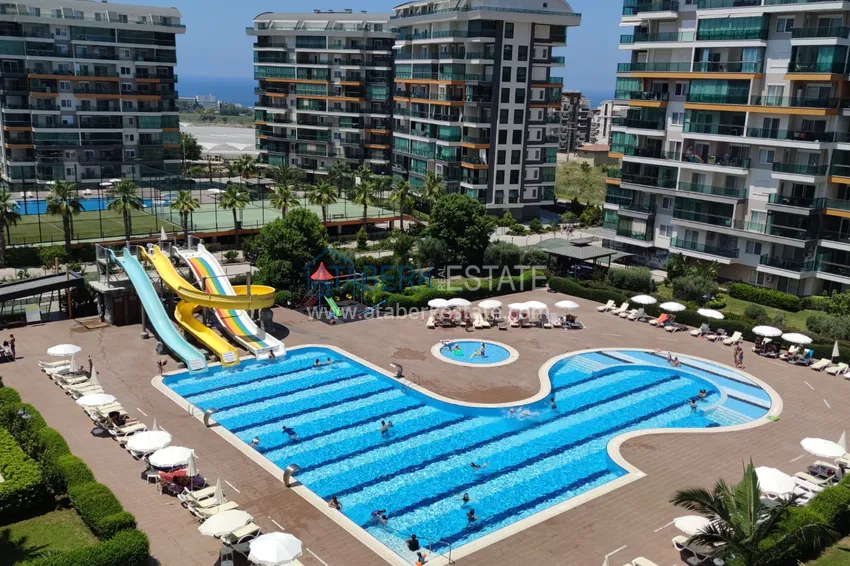 Apartament 1+1 w Avsallar - umeblowany i z przeszklonym balkonem  7 