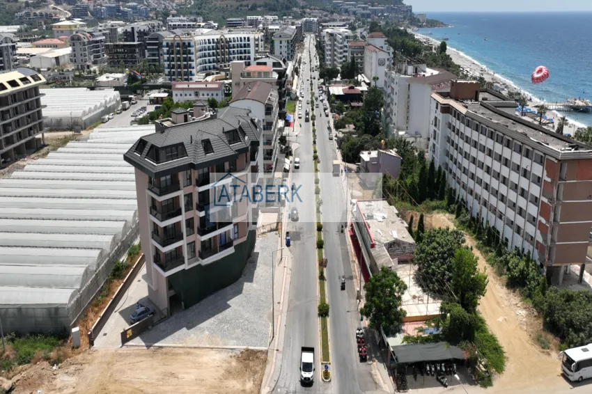 Apartamenty nad morzem od dewelopera — drugi nadmorski, Kargicak, Alanya 2 
