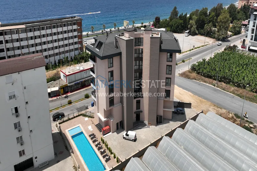 Apartamenty nad morzem od dewelopera — drugi nadmorski, Kargicak, Alanya 3 