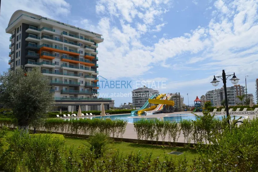 Apartament 1+1 w Avsallar - umeblowany i z przeszklonym balkonem  10 