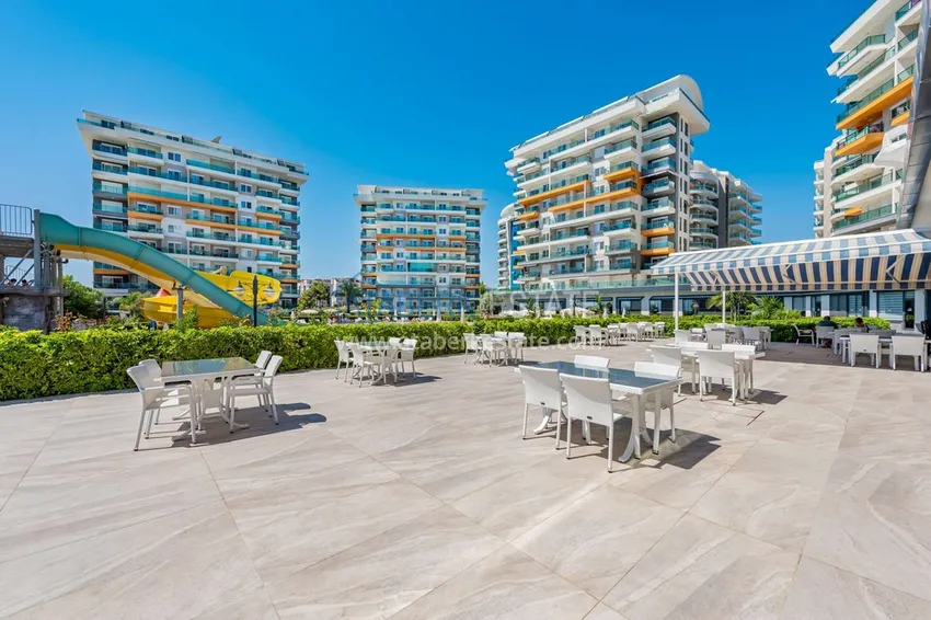 Apartament 1+1 w Avsallar - umeblowany i z przeszklonym balkonem  12 