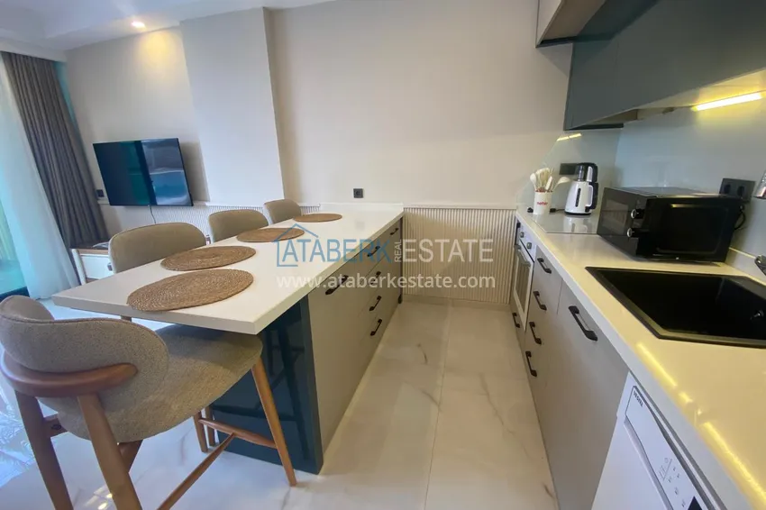 Kupuj  Duplex ogrodowy z meblami do wynajęcia w Alanya, dzielnica Konakli C3 8 