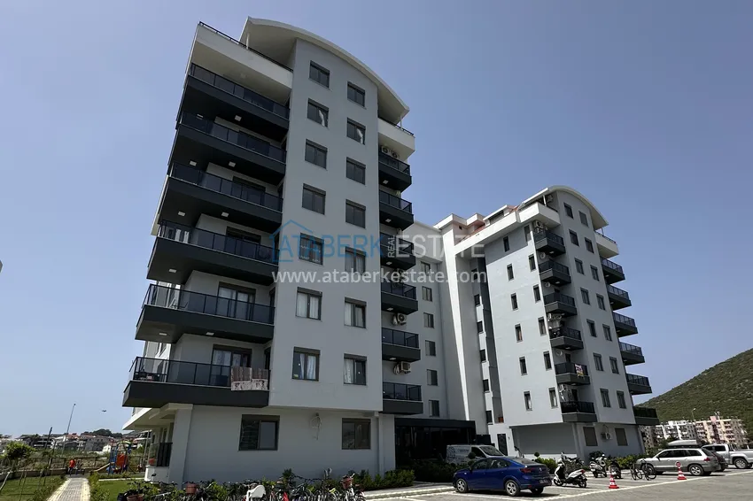 Apartament 1+1 w Gazipasa to nowoczesny kompleks komfortowy 1 