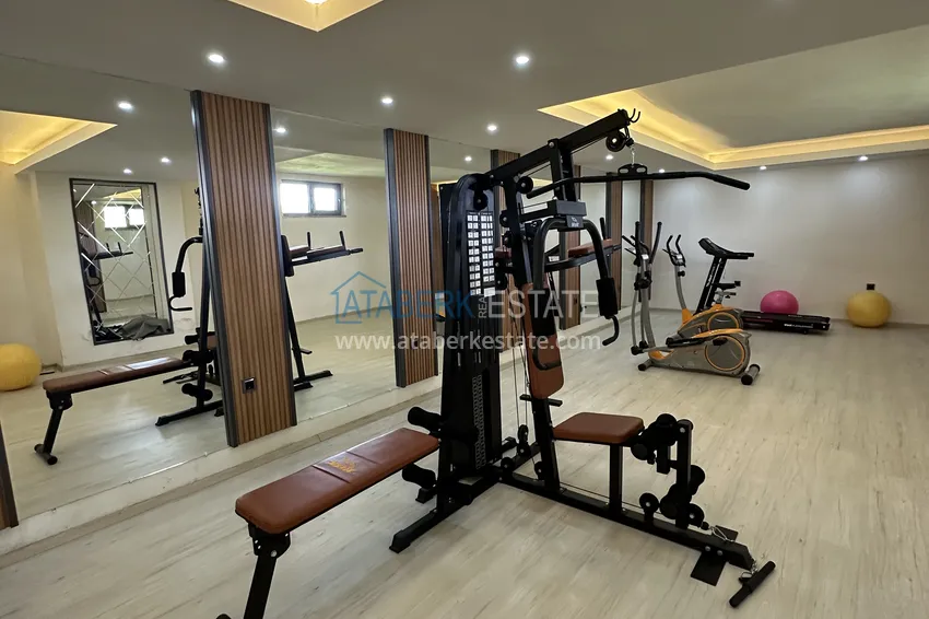 Apartament 1+1 w Gazipasa to nowoczesny kompleks komfortowy 17 