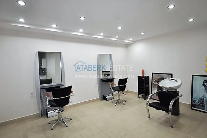 Mieszkanie 2+1 na pierwszej linii w Kestel - ogród duplex z meblami  19 