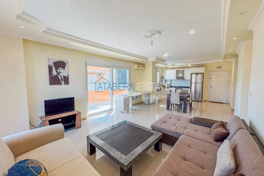 Kupuj  Apartament 2+1 w Demirtas - umeblowany z widokiem na morze i góry 3 