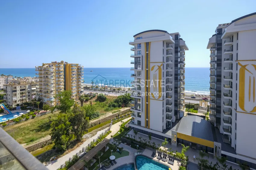Kupuj  Apartament 1+1 przy plaży w Mahmutlar — umeblowany i z panoramicznym widokiem na morze 14 