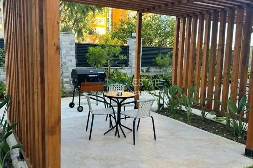 Apartament 1+1 przy plaży w Mahmutlar — umeblowany i z panoramicznym widokiem na morze 16 