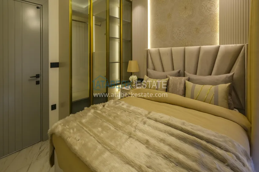 Kupuj Apartament 1+1 na pierwszej linii w Kargicak - kompleks premium 5 