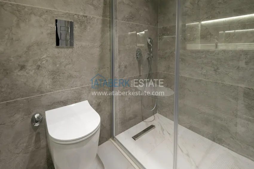 Kupuj Apartament 1+1 na pierwszej linii w Kargicak - kompleks premium 7 