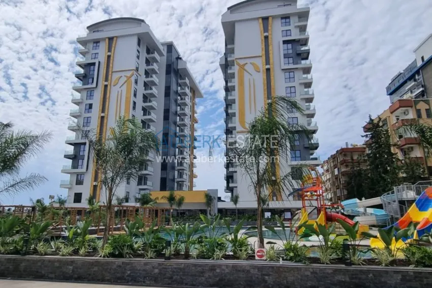 Apartament 1+1 przy plaży w Mahmutlar — umeblowany i z panoramicznym widokiem na morze 8 
