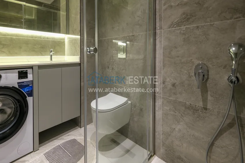 Kupuj Apartament 1+1 na pierwszej linii w Kargicak - kompleks premium 8 
