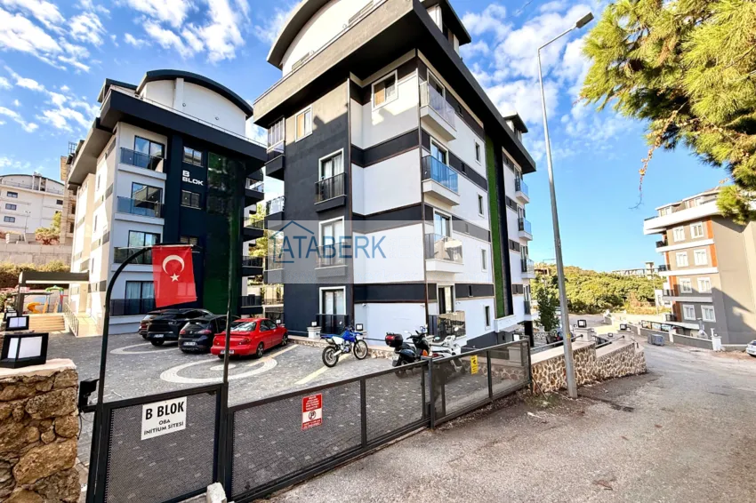 Apartament 1+1 w Oba, Alanya — częściowo umeblowane 12 