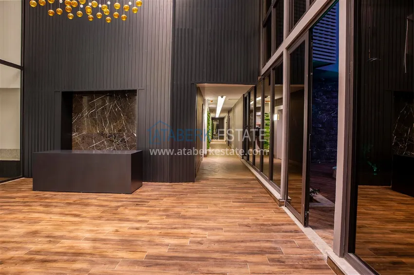Apartament 1+1 w centrum Alanyi na zezwolenie na pobyt - luksusowa rezydencja 250 metrów od plaży Kleopatra 22 