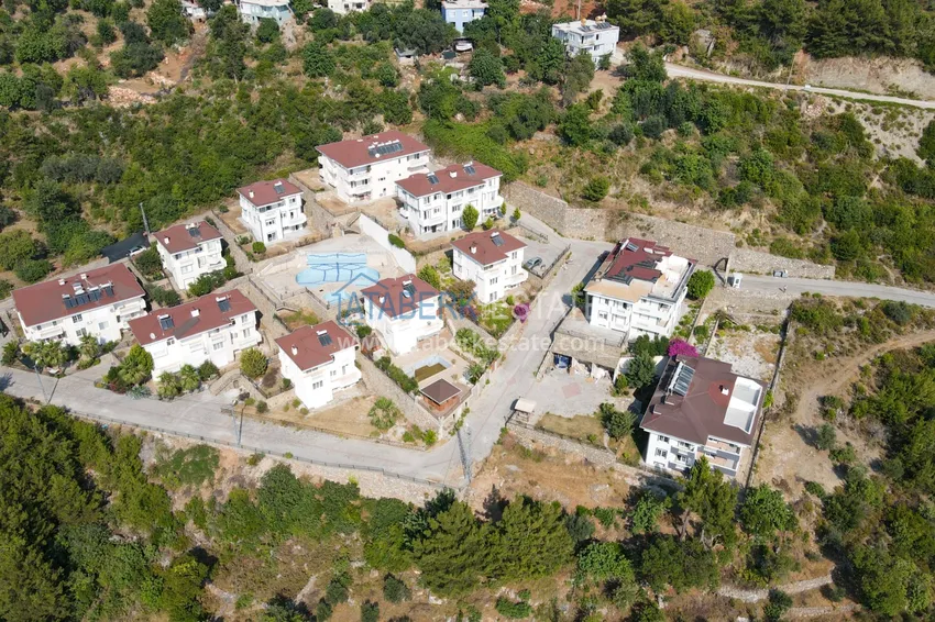 Willa górska — Alanya, dzielnica Bektash, za pozwoleniem na pobyt, z panoramicznym widokiem  2 