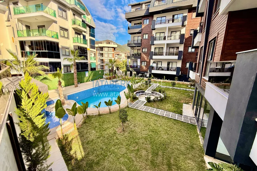 Apartament 1+1 w Oba, Alanya — częściowo umeblowane 5 