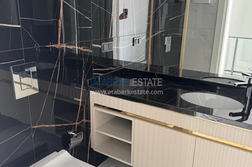 Kupuj  2+1 dwupiętrowy penthouse w Alanyi, dzielnica Górna Oba - z pięknym wykończeniem  6 