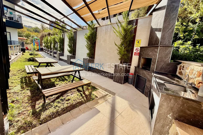 Apartament 1+1 w Oba, Alanya — częściowo umeblowane 7 