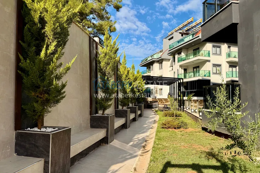 Apartament 1+1 w Oba, Alanya — częściowo umeblowane 9 