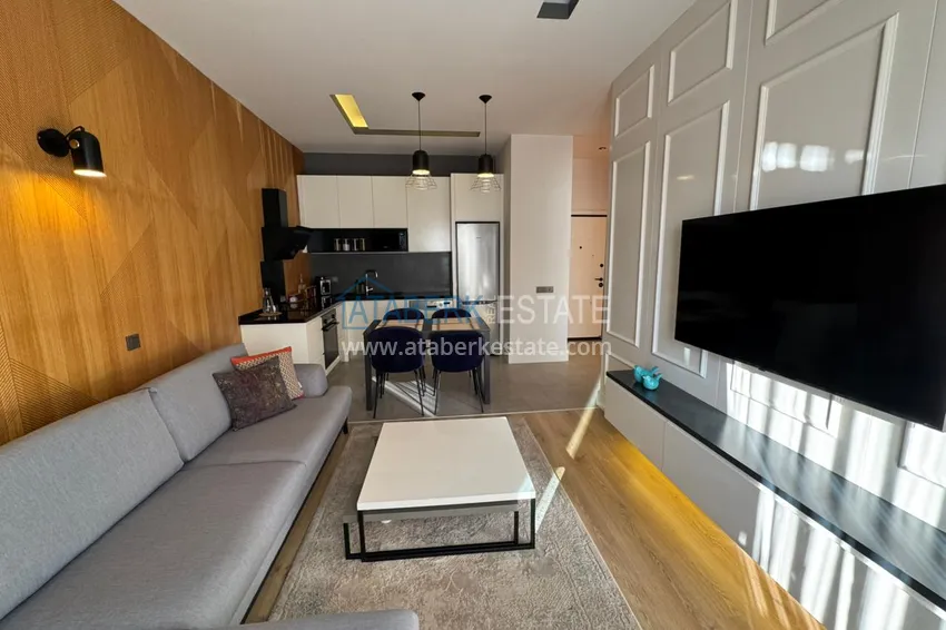 Kupuj  Apartament 1+1 w centrum Alanyi na zezwolenie na pobyt - luksusowa rezydencja 250 metrów od plaży Kleopatra 12 