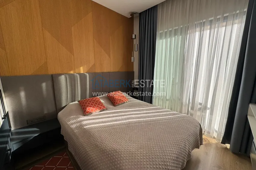 Kupuj  Apartament 1+1 w centrum Alanyi na zezwolenie na pobyt - luksusowa rezydencja 250 metrów od plaży Kleopatra 13 
