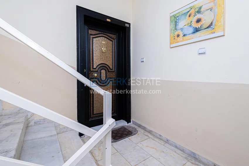 Apartament 1+1 w centrum Alanyi, Półwysep Kale - umeblowany i z panoramicznym widokiem na morze 13 