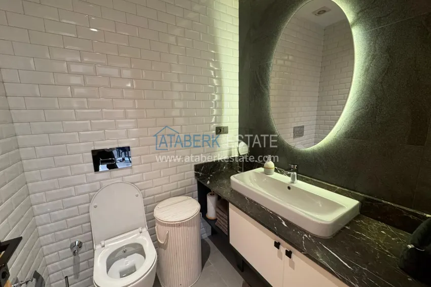 Kupuj  Apartament 1+1 w centrum Alanyi na zezwolenie na pobyt - luksusowa rezydencja 250 metrów od plaży Kleopatra 16 