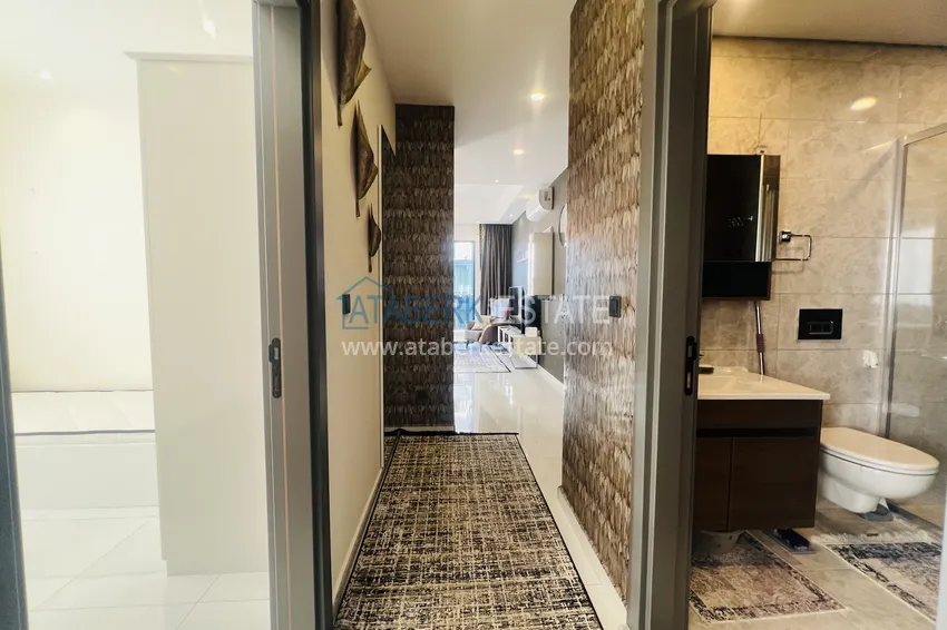 Kupuj  Apartament 2+1 w Mahmutlar - umeblowany, z widokiem na morze  4 