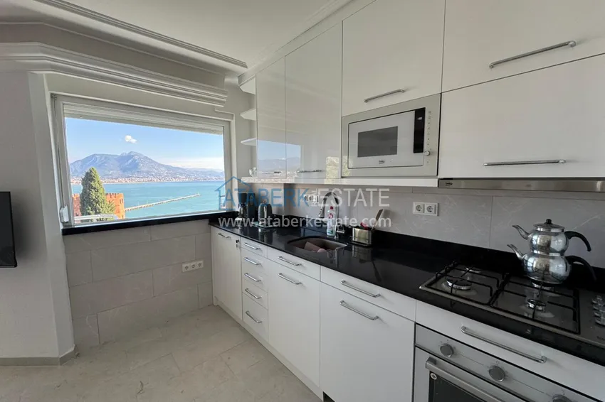 Kupuj  Apartament 1+1 w centrum Alanyi, Półwysep Kale - umeblowany i z panoramicznym widokiem na morze 5 