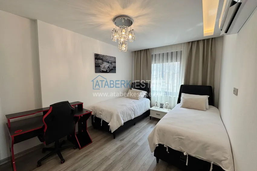 Kupuj  Apartament 3+1 w centrum Alanyi, plaża Keykubat - jednopoziomowy z meblami  12 