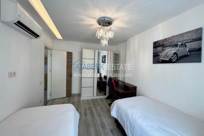 Kupuj  Apartament 3+1 w centrum Alanyi, plaża Keykubat - jednopoziomowy z meblami  13 