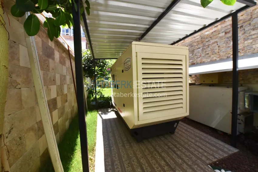 Apartament 3+1 w centrum Alanyi, plaża Keykubat - jednopoziomowy z meblami  14 