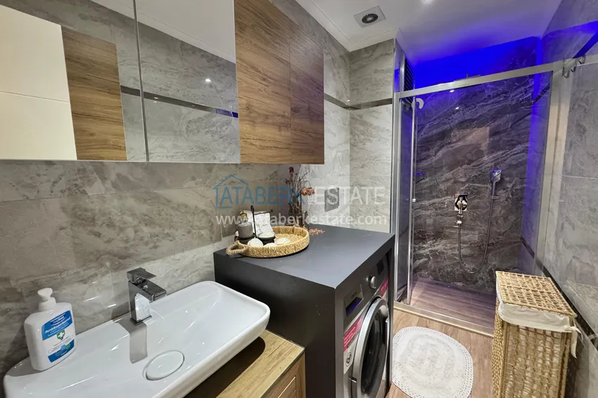 Kupuj  Apartament 3+1 w centrum Alanyi, plaża Keykubat - jednopoziomowy z meblami  14 