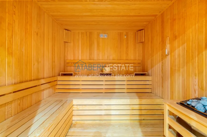 Apartament 3+1 w centrum Alanyi, plaża Keykubat - jednopoziomowy z meblami  20 