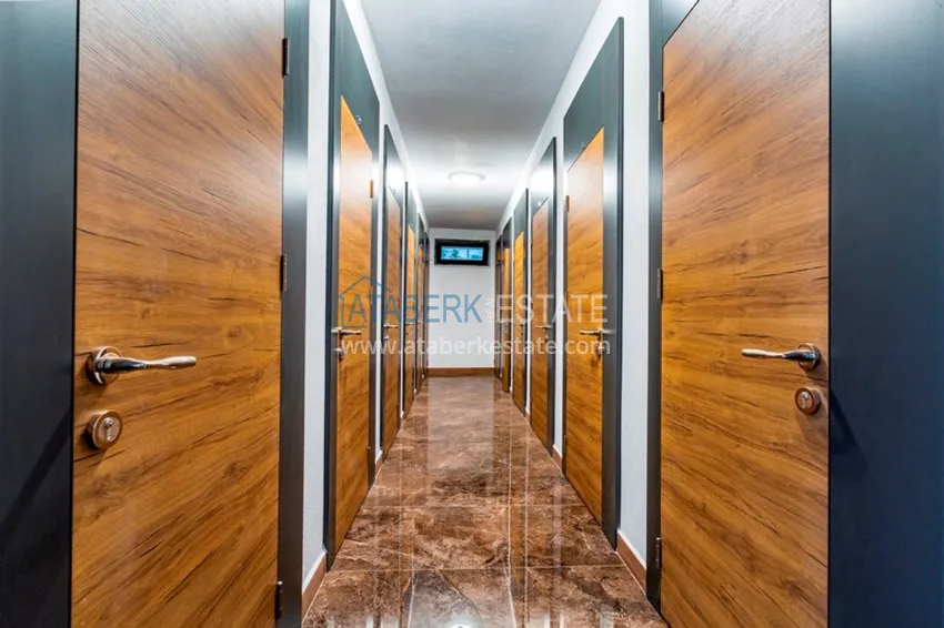 Apartament 3+1 w centrum Alanyi, plaża Keykubat - jednopoziomowy z meblami  21 