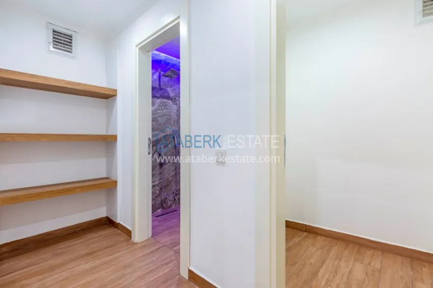 Apartament 3+1 w centrum Alanyi, plaża Keykubat - jednopoziomowy z meblami  22 