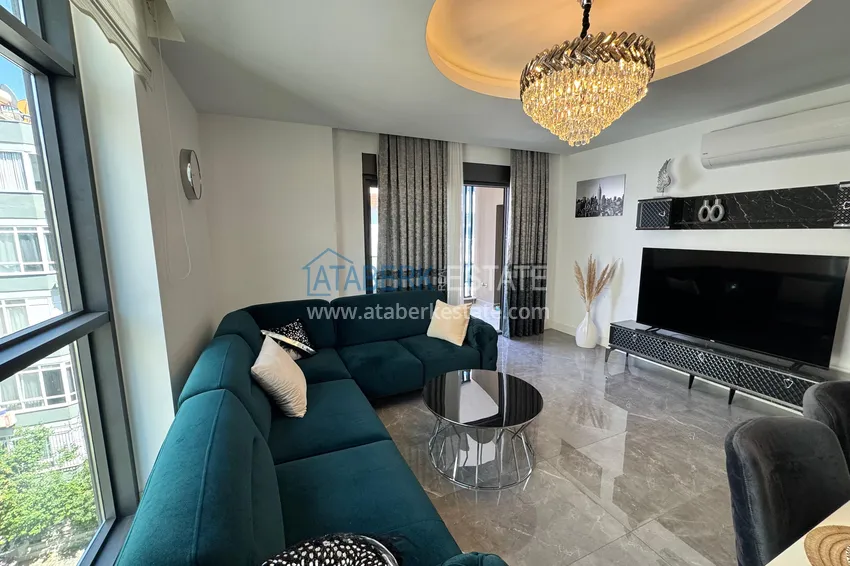 Kupuj  Apartament 3+1 w centrum Alanyi, plaża Keykubat - jednopoziomowy z meblami  4 