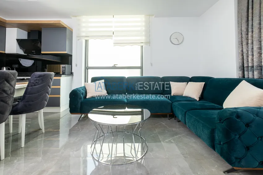Kupuj  Apartament 3+1 w centrum Alanyi, plaża Keykubat - jednopoziomowy z meblami  5 