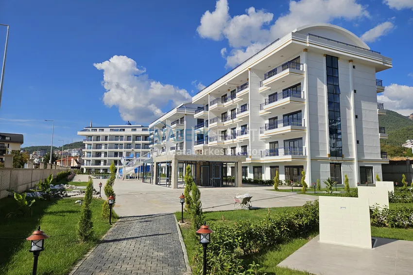 Apartament 1+1 z widokiem na góry w Alanya, dzielnica Oba 8 