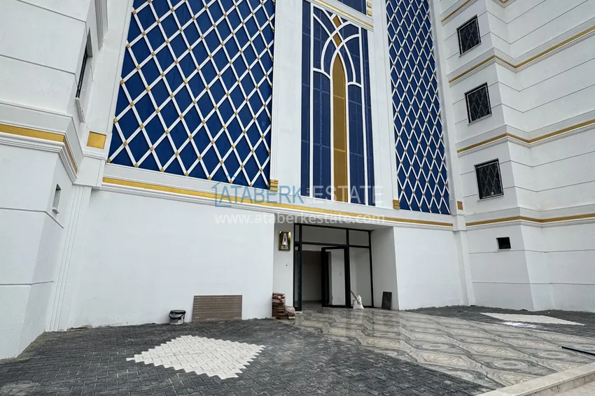 Apartament 1+1 z widokiem na góry w Alanya, dzielnica Oba 9 
