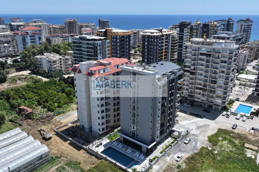 Apartamenty od dewelopera w Alanyi - nowoczesny kompleks mieszkalny w centrum Mahmutlar 1