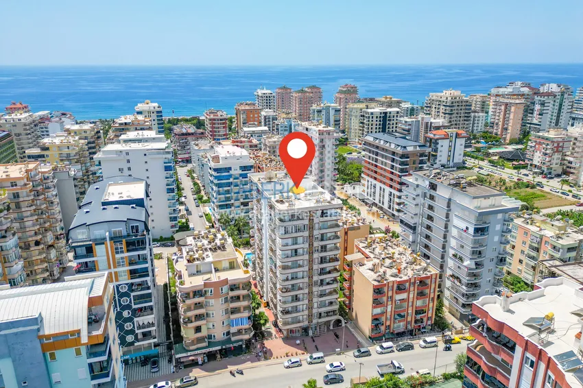 Apartament 3+1 w Mahmutlar niedaleko morza - ulica Atatürk 1 