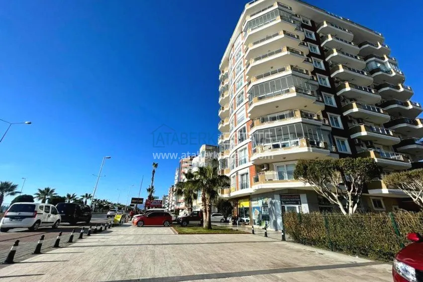 Apartament 2+1 w Mahmutlar na pierwszej linii - umeblowany i z bezpośrednim widokiem na morze  6 