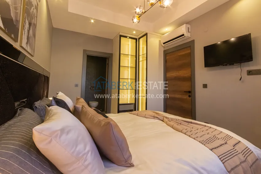 Kupuj  Apartament 2+1 z designerskimi meblami w kompleksie wypoczynkowym Mahmutlar, 550 m od morza 16 