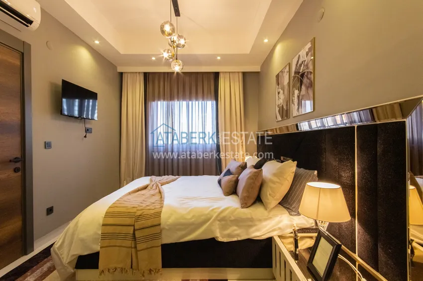 Kupuj  Apartament 2+1 z designerskimi meblami w kompleksie wypoczynkowym Mahmutlar, 550 m od morza 17 