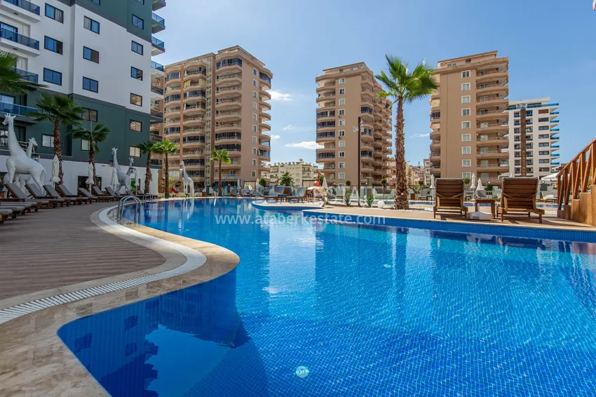 Apartament 2+1 z designerskimi meblami w kompleksie wypoczynkowym Mahmutlar, 550 m od morza 18 
